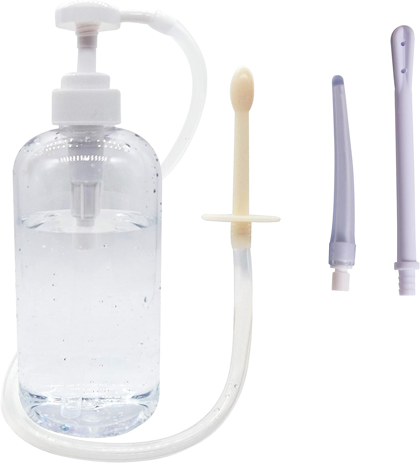 Abyclean Enema Bottle Kit for Men Anal Douche Vagina Cleaning Kit Reusable Manual Pressure