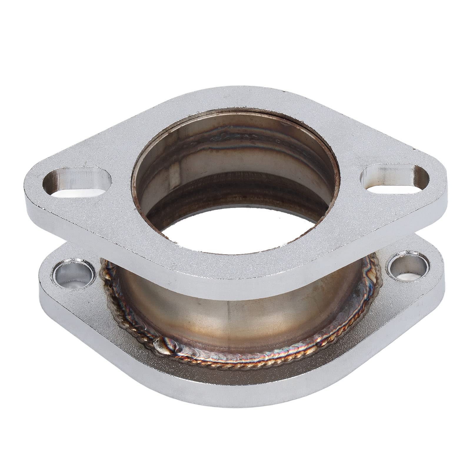 Adaptador de Brida de Extensión de Escape de 2,5 a 3 Pulgadas, Acero Dulce Mecanizado por CNC para la Mayoría de los Automóviles, con Ancho Central de 4,1 y 3,9 Pulgadas