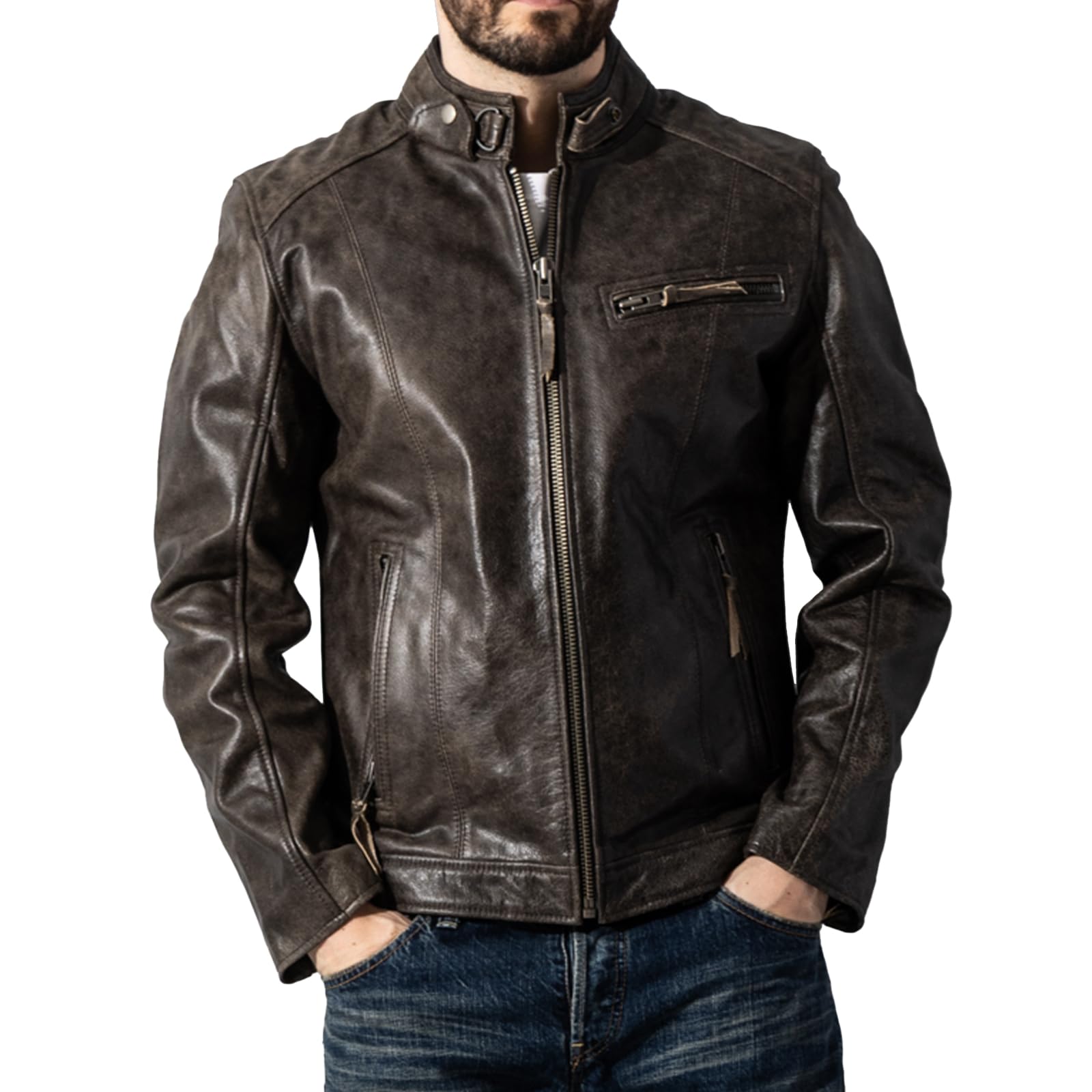 Amazon.co.jp: Liugoo Leathers(リューグーレザーズ): シングルライダース