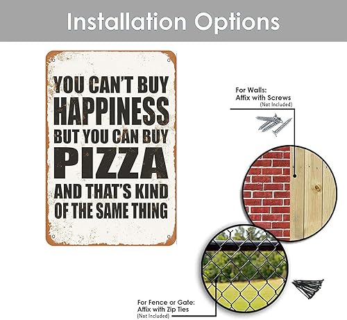 Miniatura 5 de Starotore Pautas de alimentación saludable, letreros metálicos para comer bocadillos limpios, infografía, carteles de hojalata, placas de ciencia