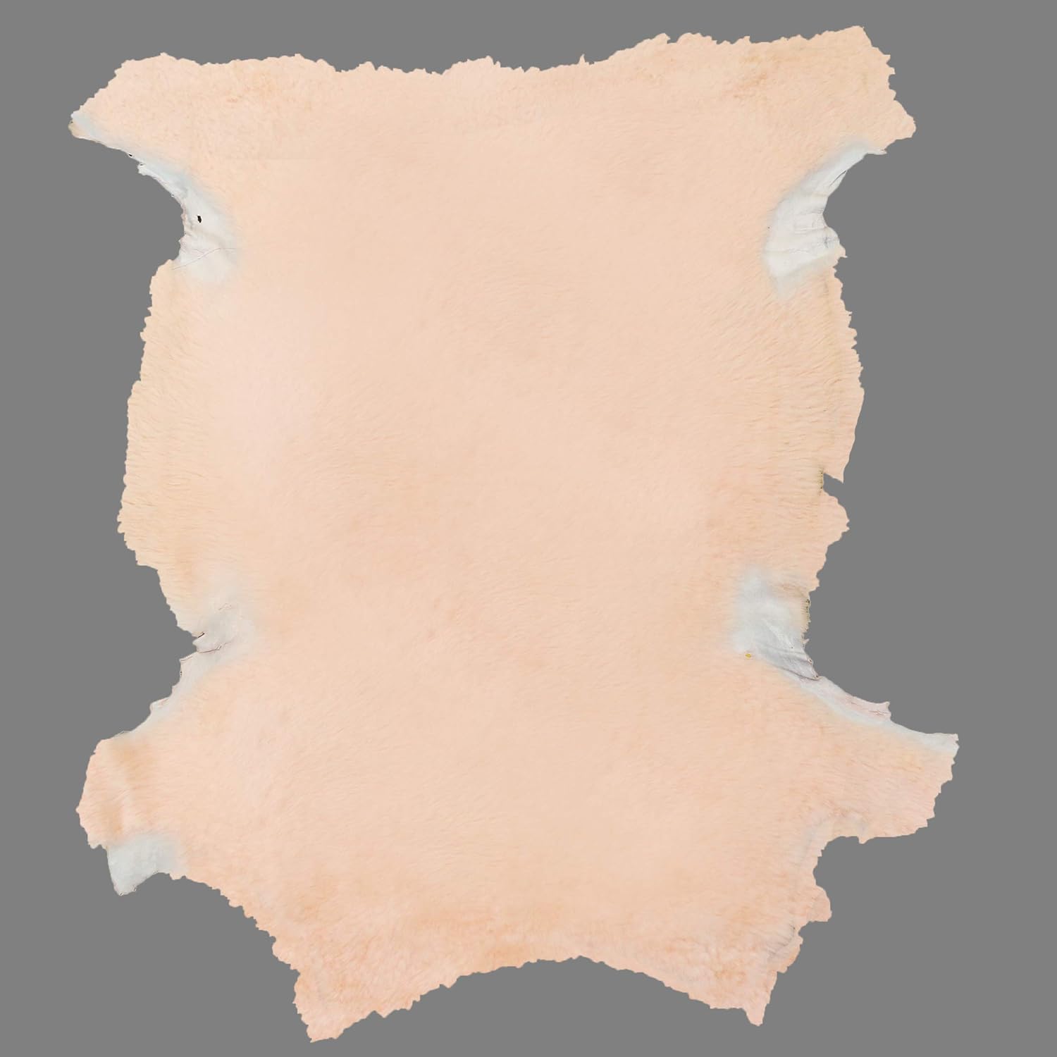 Glacier Wear New Pink Shearling Sheepskin Leather Hide Fur Pelt Skin (6.00 to 6.75 sq ft)