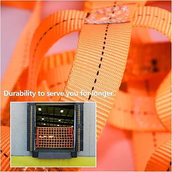 Cargo Lifting Net, Nylon Cargo Hoisting Net, Cargo Lift Bag, Strong Load-Bearing Bag Net, Heavy Duty Cargo Net 1.5mx1.5m/Load:2000kg