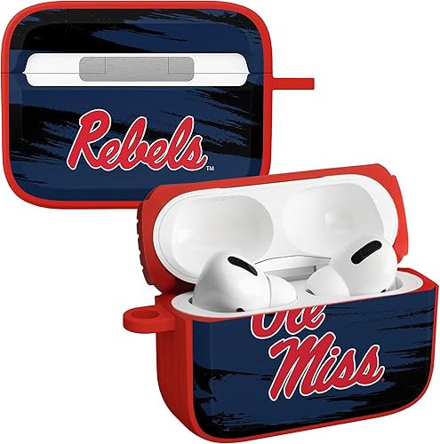 Miniatura 18 de AFFINITY BANDS Mississippi Ole Miss Rebels Camo HDX - Funda compatible con Apple AirPods Generación 3