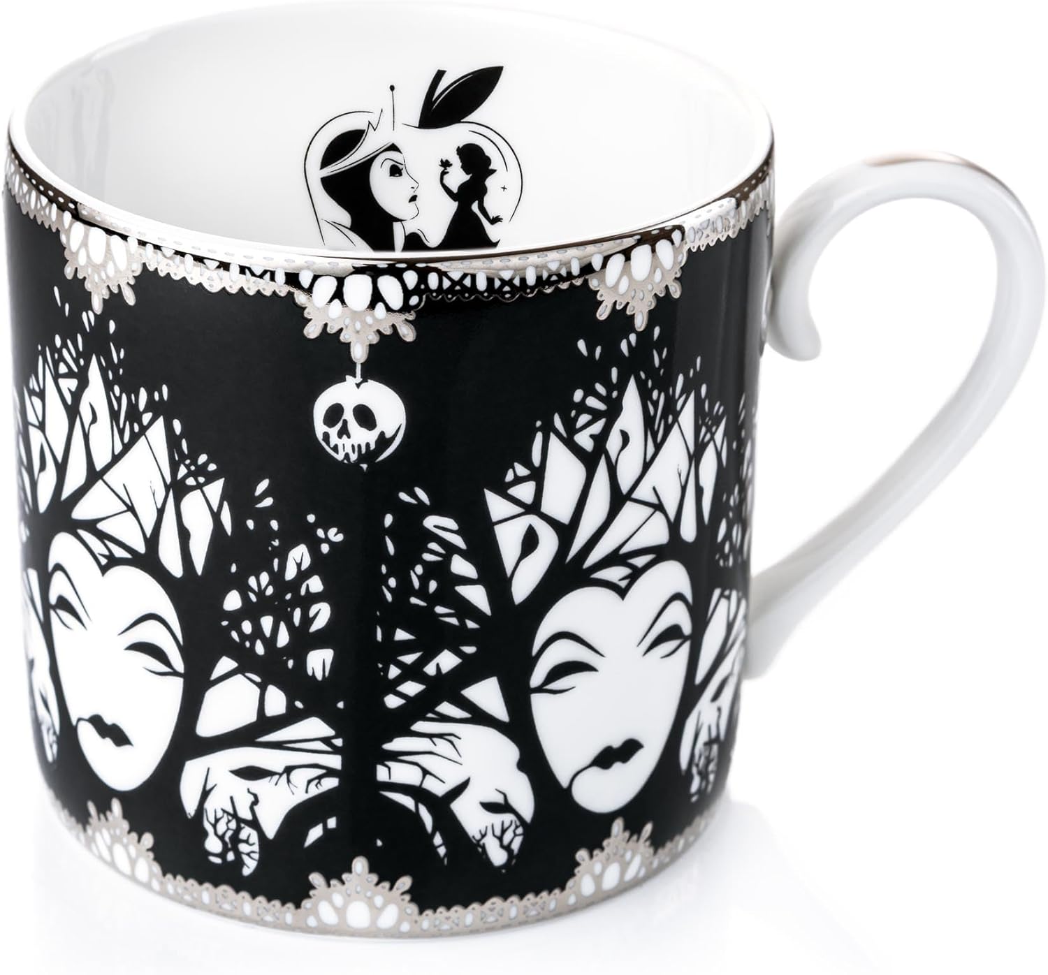 The English Ladies Wicked Queen Cup and Saucer, Small, ELDPCS17008