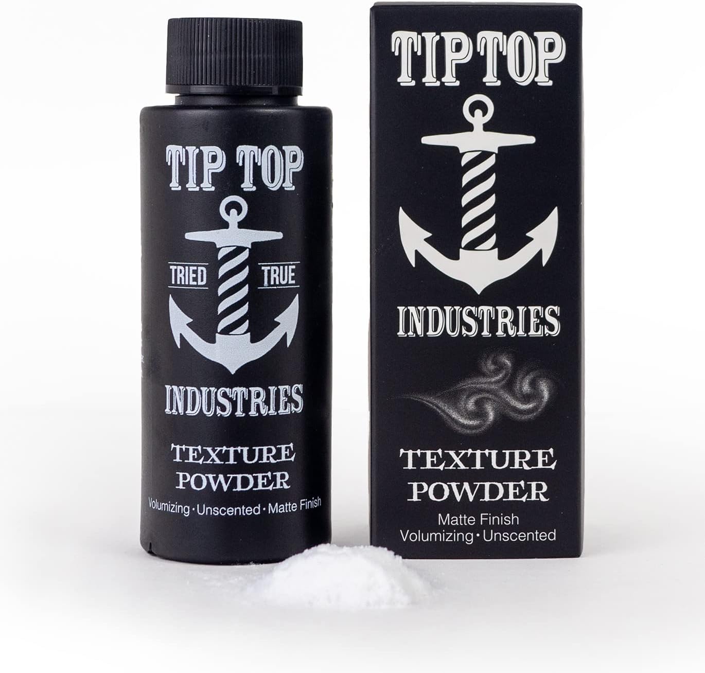 Tip Top Matte Texture Powder 0.7oz / 20g - Volumizing Texurizing Styling Powder