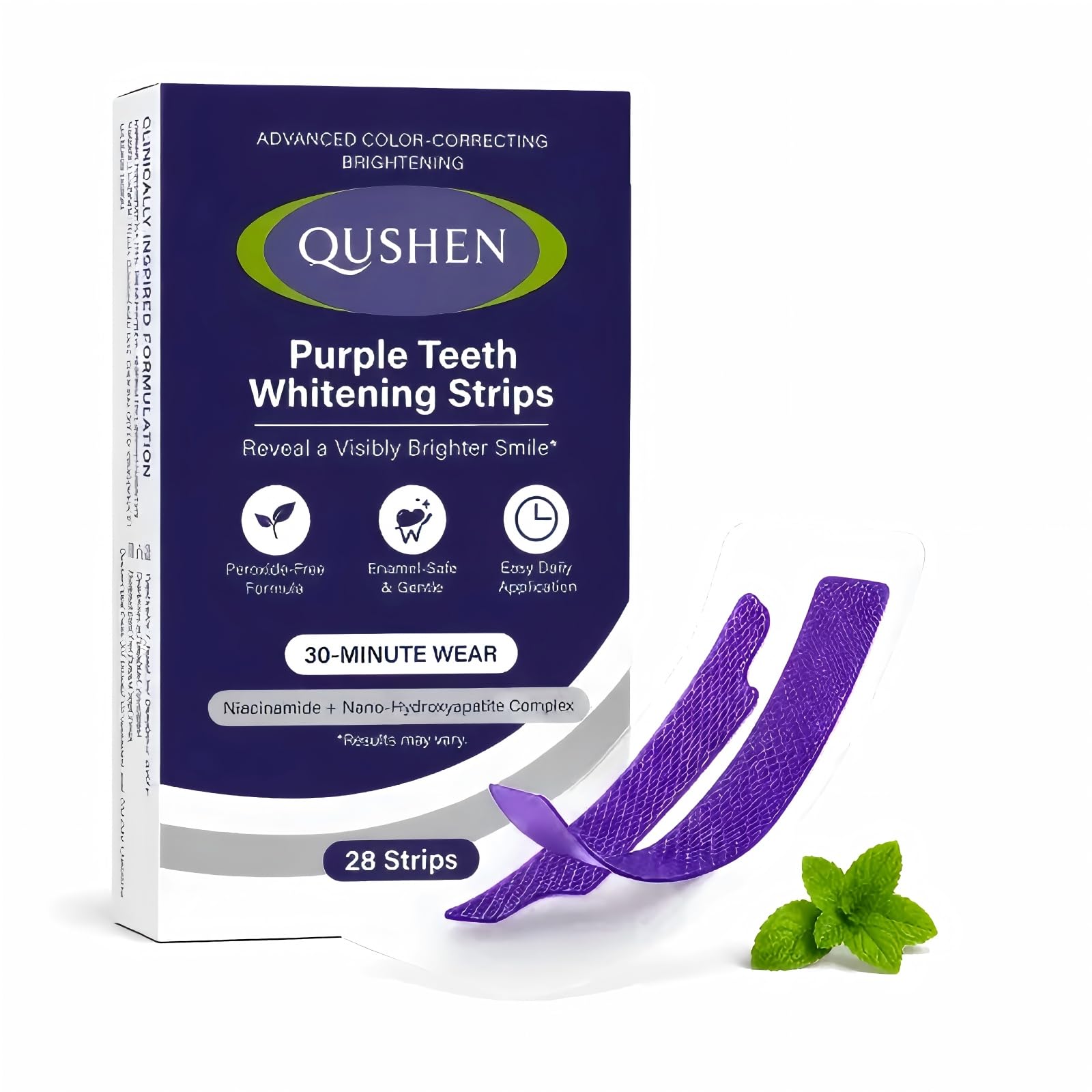Purple Teeth Whitening Strips