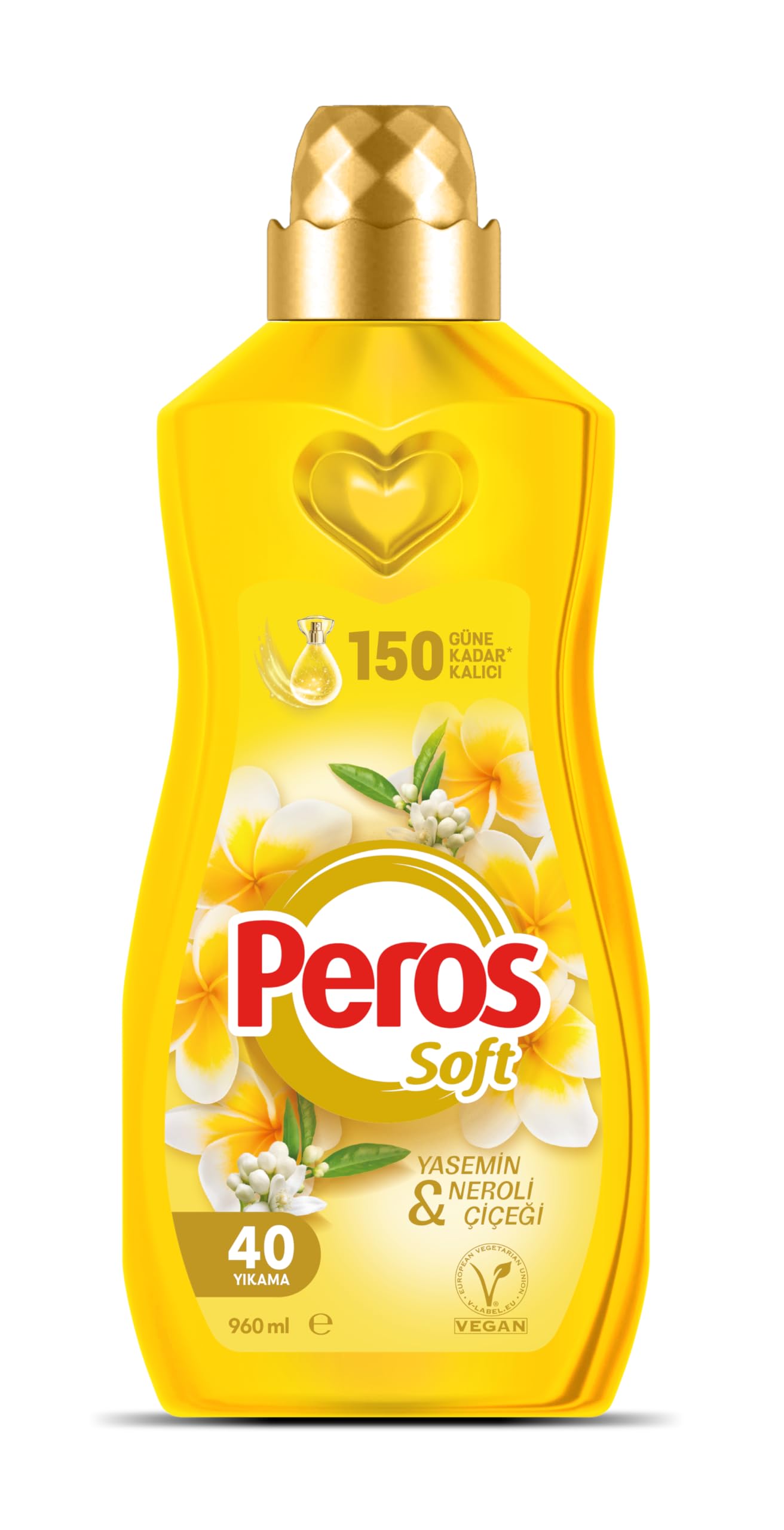 Peros Konsantre Yumuşatıcı Yasemin & Neroli Çiçeği 960 ml (6 paketi)