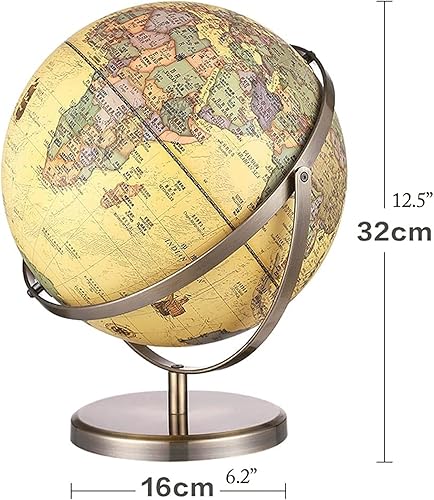 Miniatura 2 de Globos geográficos de 720  de rotación completa de alta definición globo mundial de escritorio globos geográficos para adultos estudiantes globos de