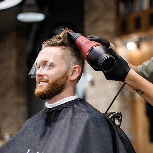 Miniatura 7 de 50 protectores faciales transparentes, protector de ojos después de cirugía de cataratas, visera de ducha para adultos, protección de ojos durante