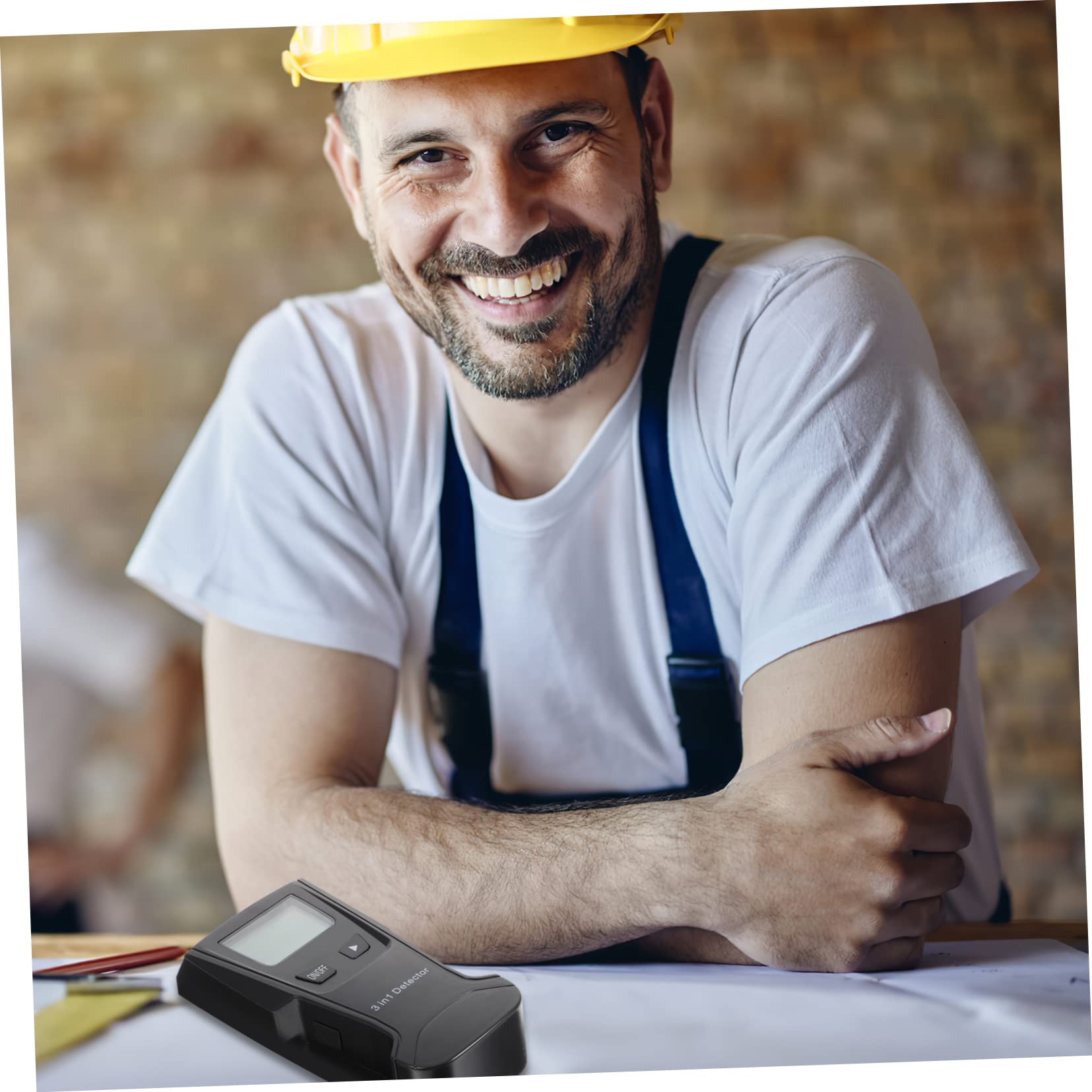SHINEOFI Rilevatore Di Metalli Da Parete Display Lcd Rilevatore Per Scanner Elettrico Localizzatore Di Cavi e Legno Rilevatore Di Barre D’armatura Montanti Metallici e Bordi Precisi