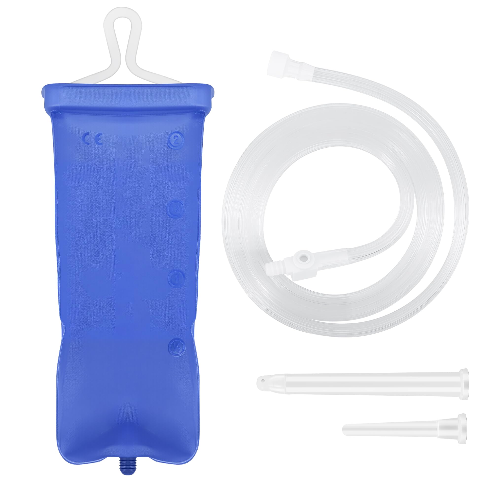 TopQuaFocus 2L Enema Irrigator Home Coffee Enema Bag Kit for Colon