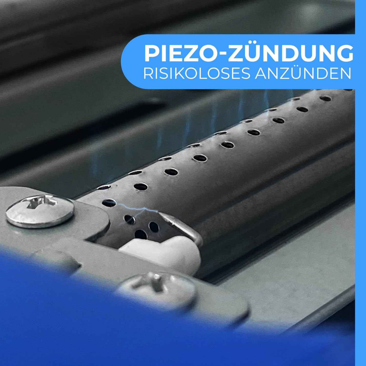 Camping Gasgrill Evergrill mit 8 Gaskartuschen (MSF-1A) | Transportkoffer, Campinggrill, Tischgrill, Butangas, Reisegrill
