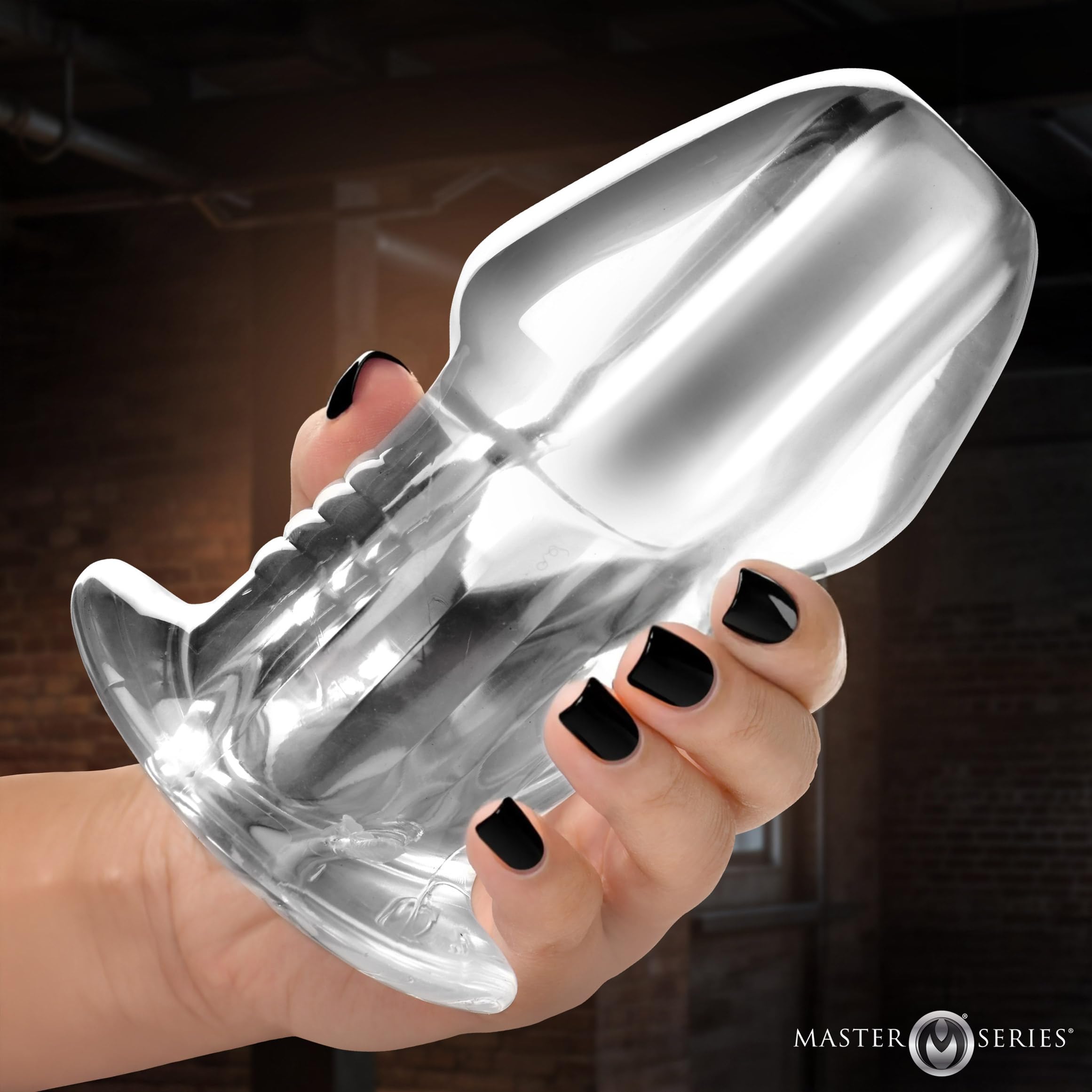 Amazon.com: Master Series Dicked Clear Hollow Butt Plug – Extra Large Anal  Plug with Tapered Tip & Flared Base, See-Through Anal Toy for Insertion,  Filling & Stretching – Phthalate-Free TPE, 2.5” Wide :