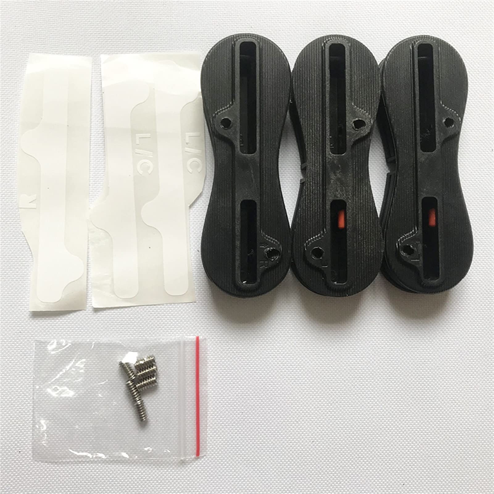 Surfboard Tail Thruster Surfboard Tail Fin Box Surfing Tail Rudder Plug 5 Degrees 9 Degrees SUP Fin Box 3Pcs/Set for Surfboard Modification (Color : Black 5 Degrees)