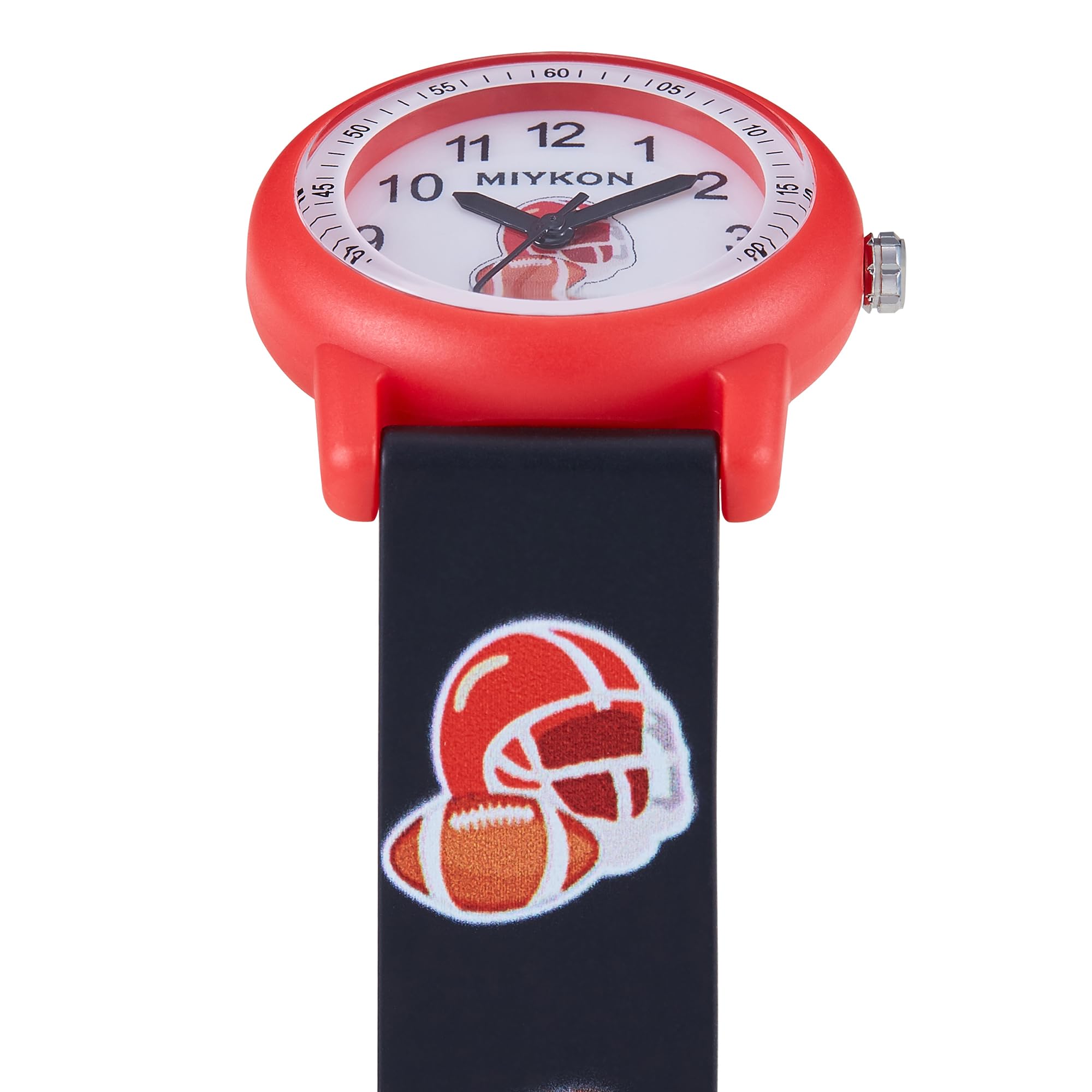 Miykon Relojes infantiles para niños y niñas, regalo educativo para niños de 3 a 15 años, niños pequeños, preescolares y niños en edad escolar, reloj analógico fácil de leer, correa de resina suave