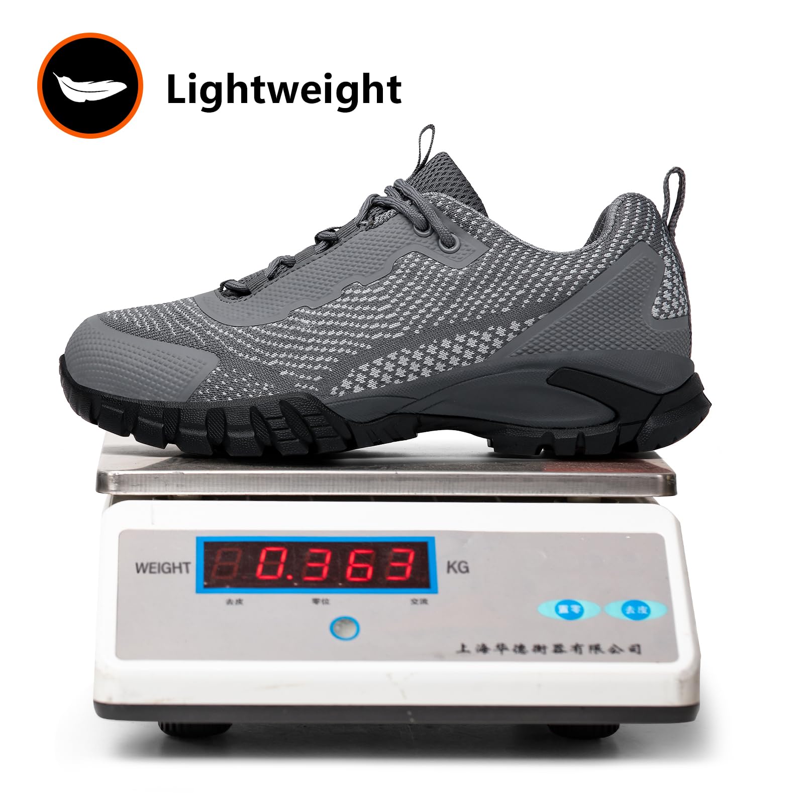 LEDINEY Zapatos de senderismo para mujer, impermeables, ligeros, para senderismo, camping, al aire libre