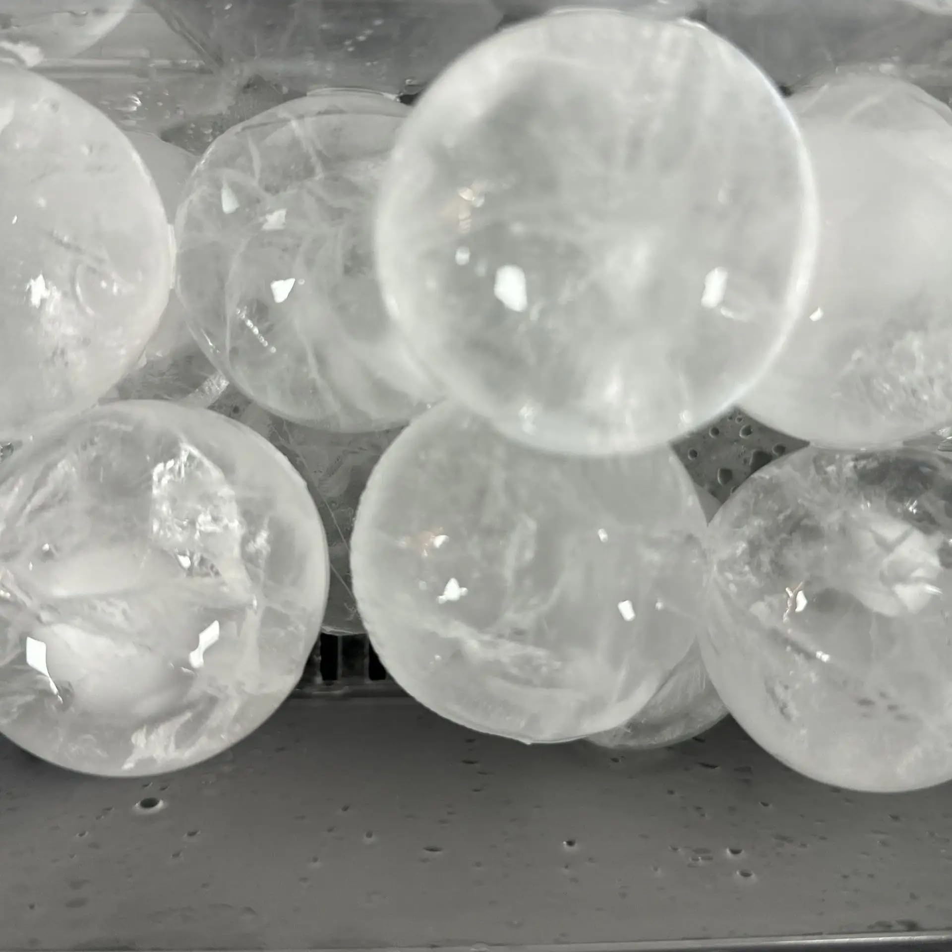 Ice Maker Machine, Portable Countertop Sphere Ice Machine, With Auto Self-Cleaning Function, 84 Sphere Capacity,For Home/Bar on Fridge.com - View 6