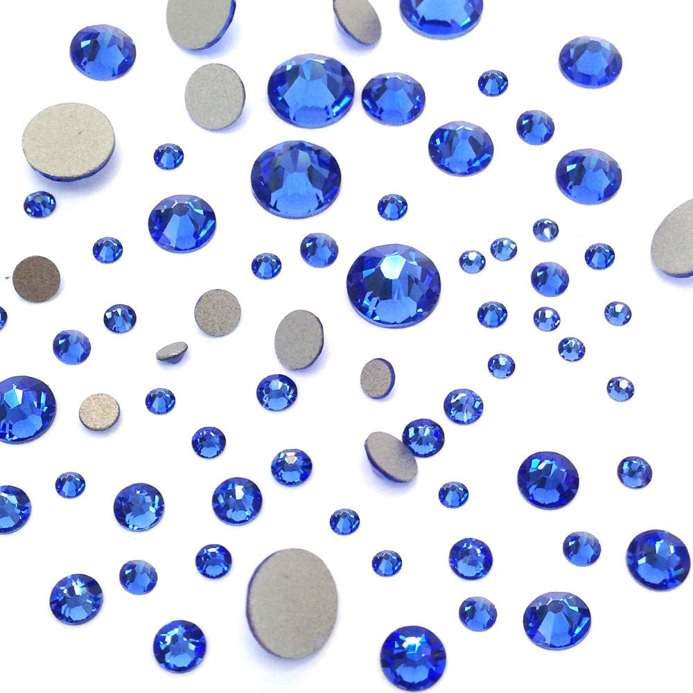 Amazon.com: SAPPHIRE (206) blue 144 pcs Swarovski 2058/2088