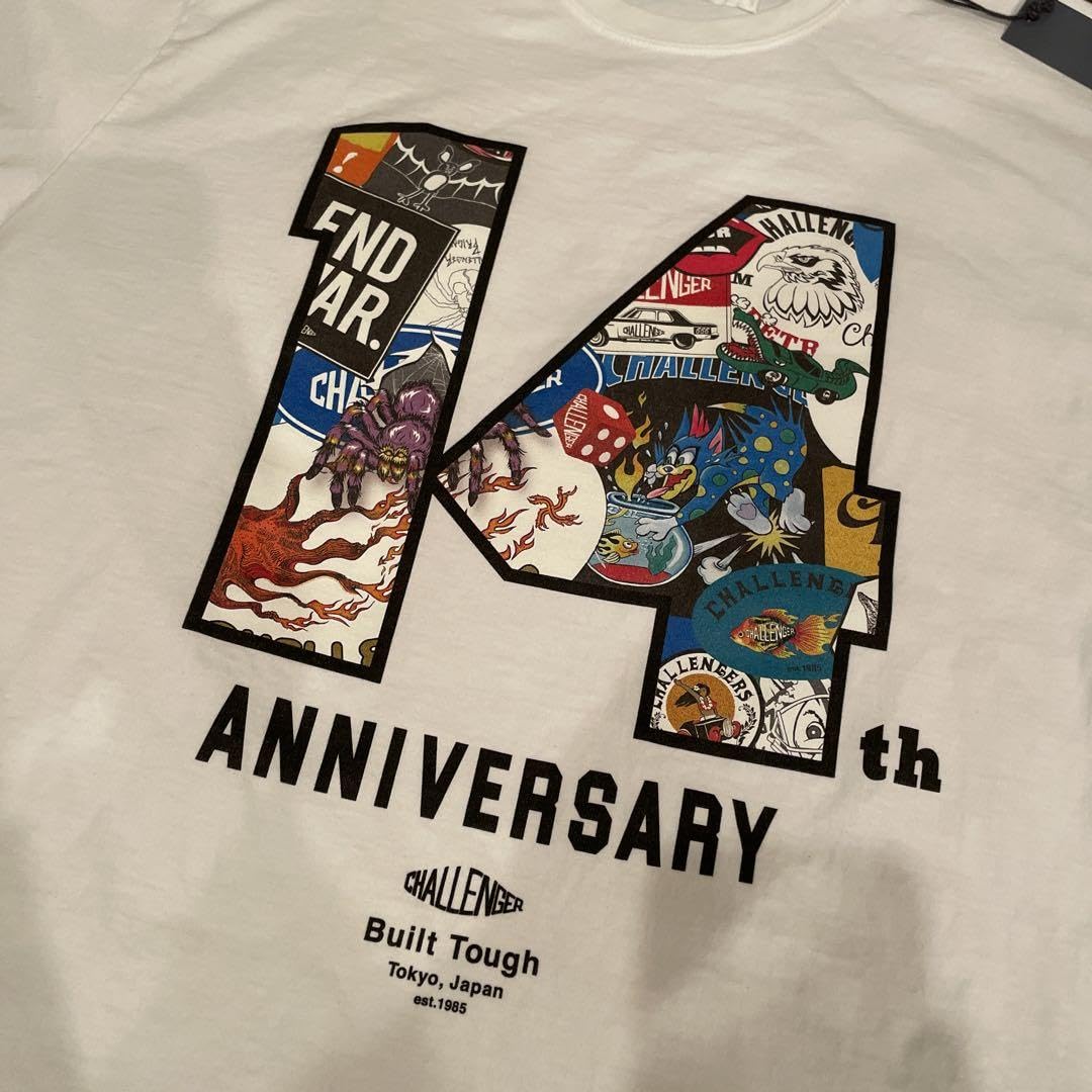 challenger チャレンジャー14周年記念 tシャツ チャレンジャー