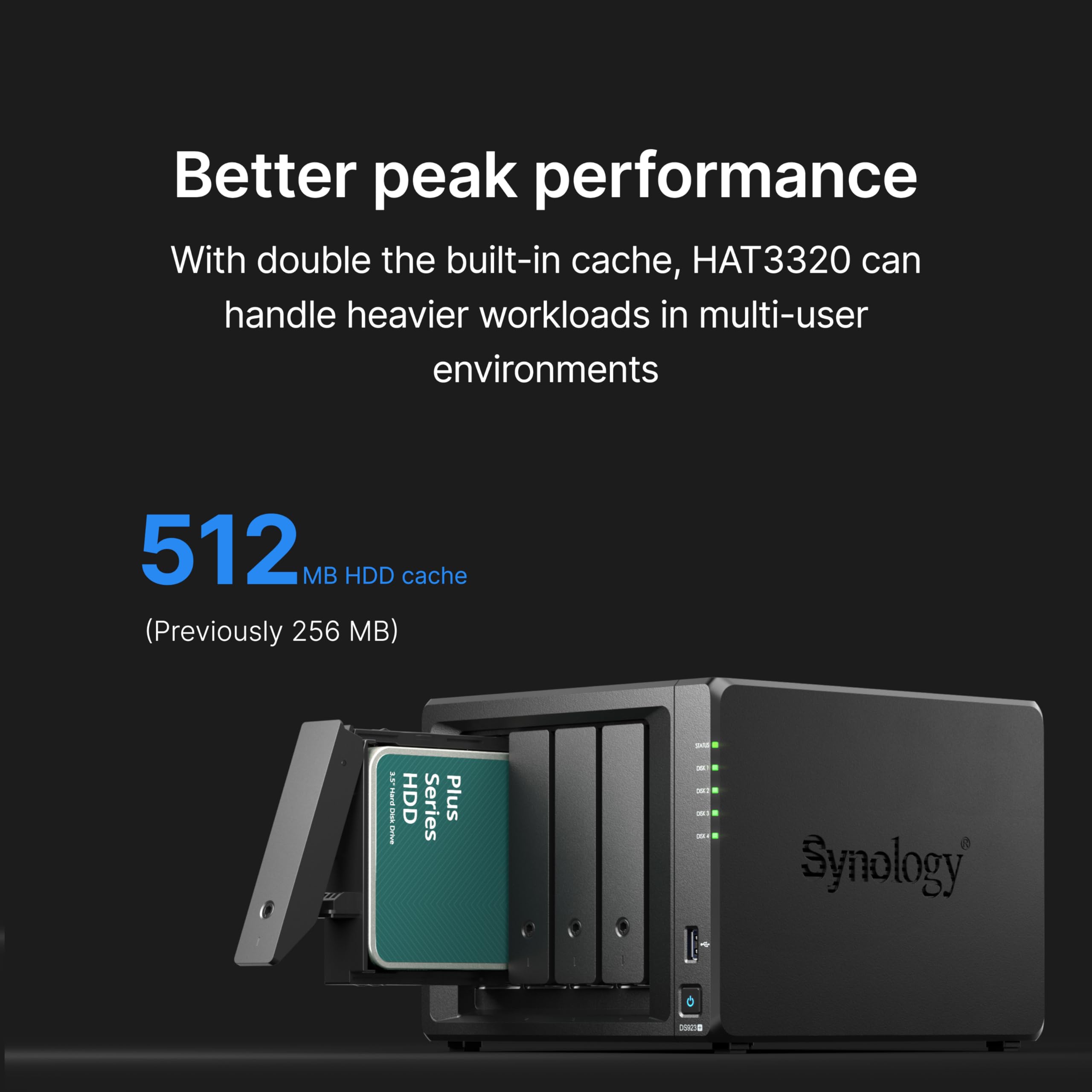Synology HAT3320 8TB Plus Series SATA HDD 3.5