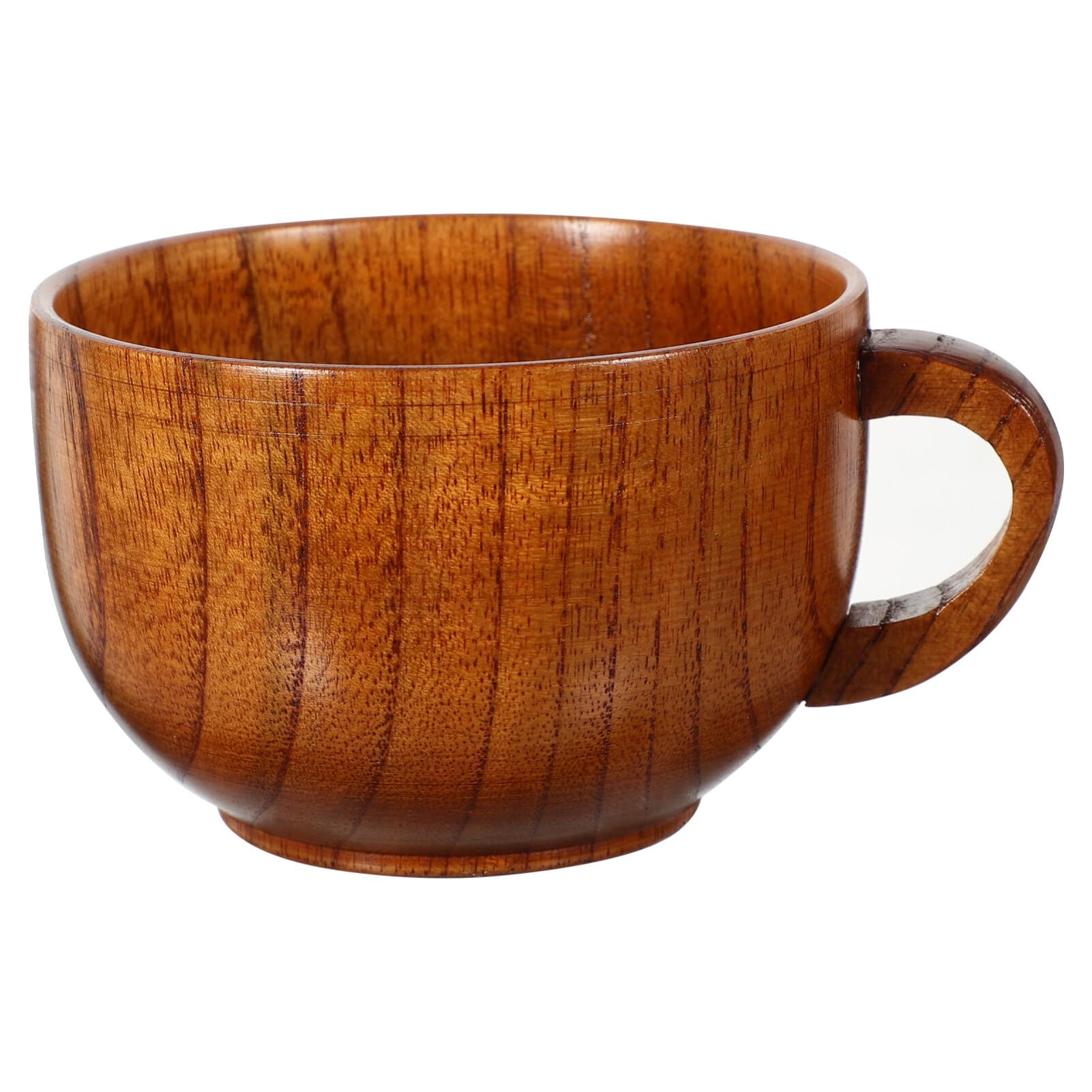 Taza de madera multifuncional Gatuida para café y té con diseño ergonómico de uso diario