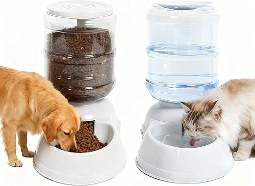 Dispensador de agua para perros, estación dispensadora de agua para mascotas de 3 galones11L para perros y gatos grandes, alimentador automático por