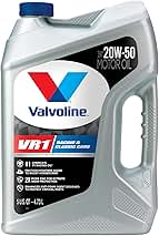 Valvoline VR1 Racing SAE 20W-50 Motor Oil 5 QT