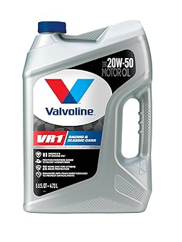 Amazon | Valvoline VR1 Racing SAE 20W-50 モーターオイル 5