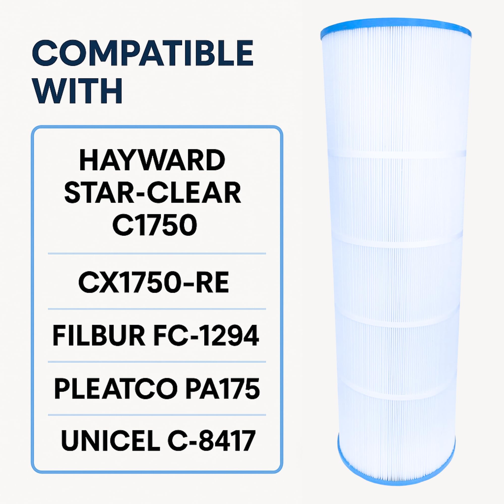 Amazon.com : Atomic USA Made Pool Filter APA175 Replacement for