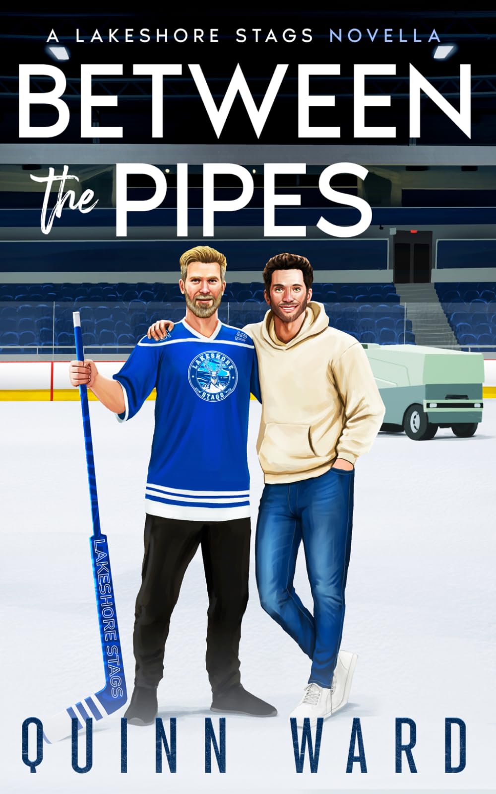 Between the Pipes: A Small Town Gay Hockey Romance