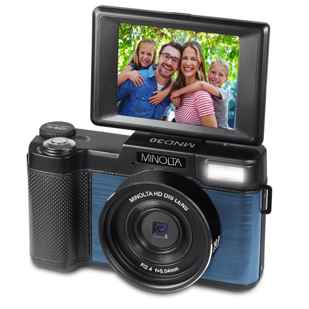 Amazon.com : Minolta 30MP Digital Camera – 2.7K Ultra HD Video, 3