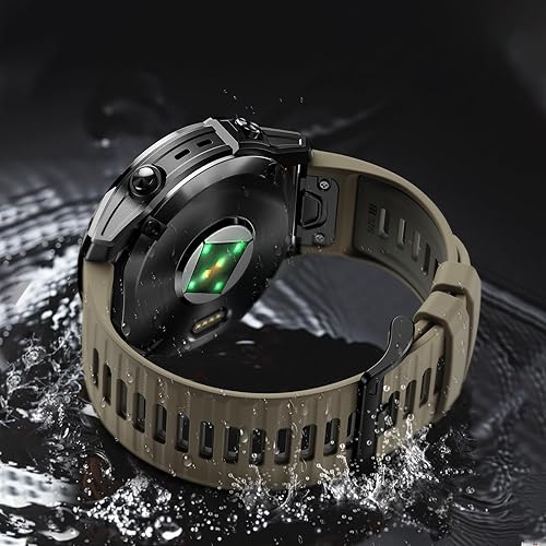 Miniatura 5 de Correas de reloj Quickfit de 22 mm para Garmin Fenix 8 47 mm/7/6/5, bandas deportivas de silicona compatibles con Garmin Fenix 8 Pro 47 mm/7 Pro/6