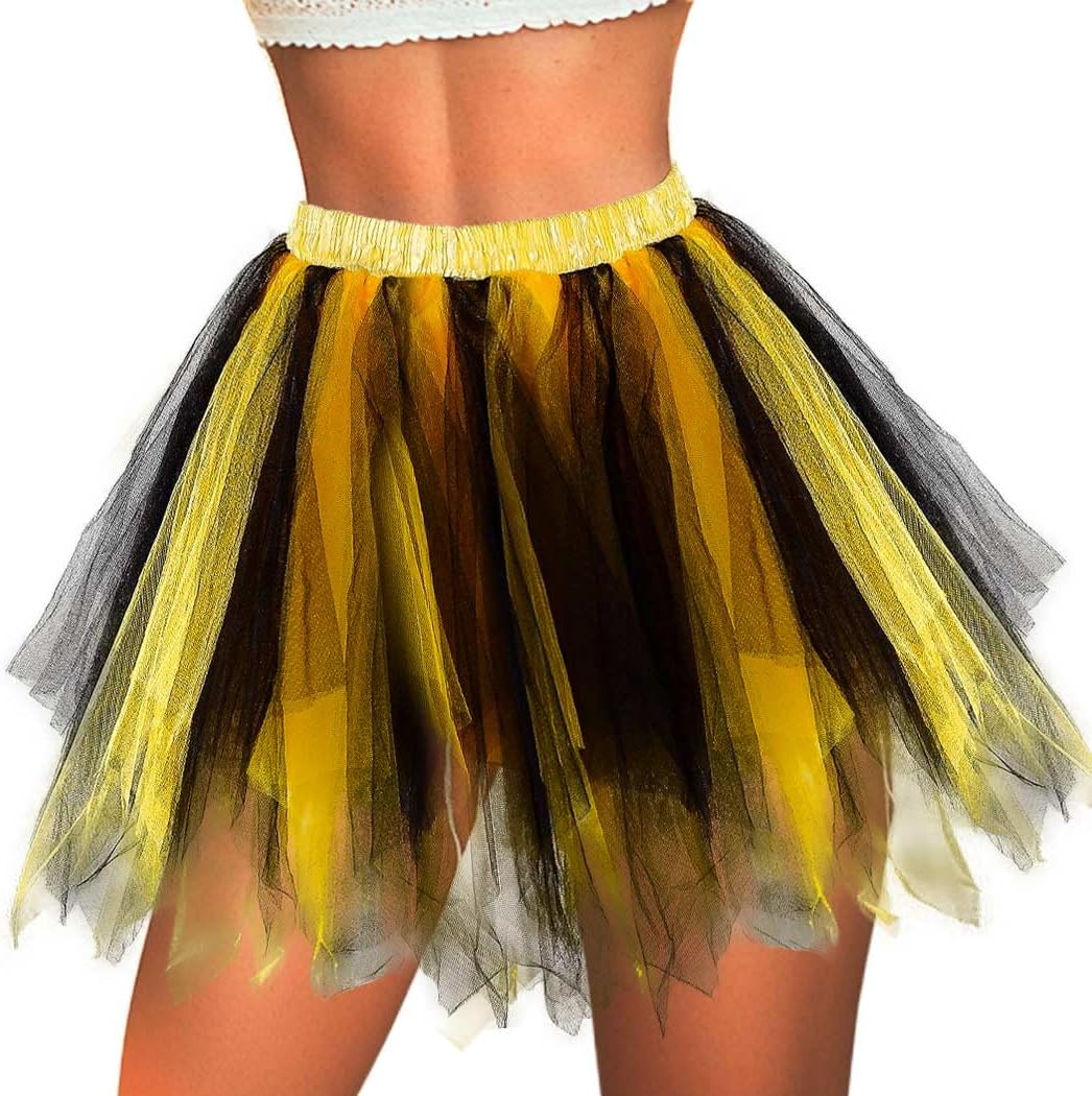 Layered Tutu Skirt Dance Tulle Skirts Ballet Tutus Skirts Festival Tutu Costume for Women and Girls