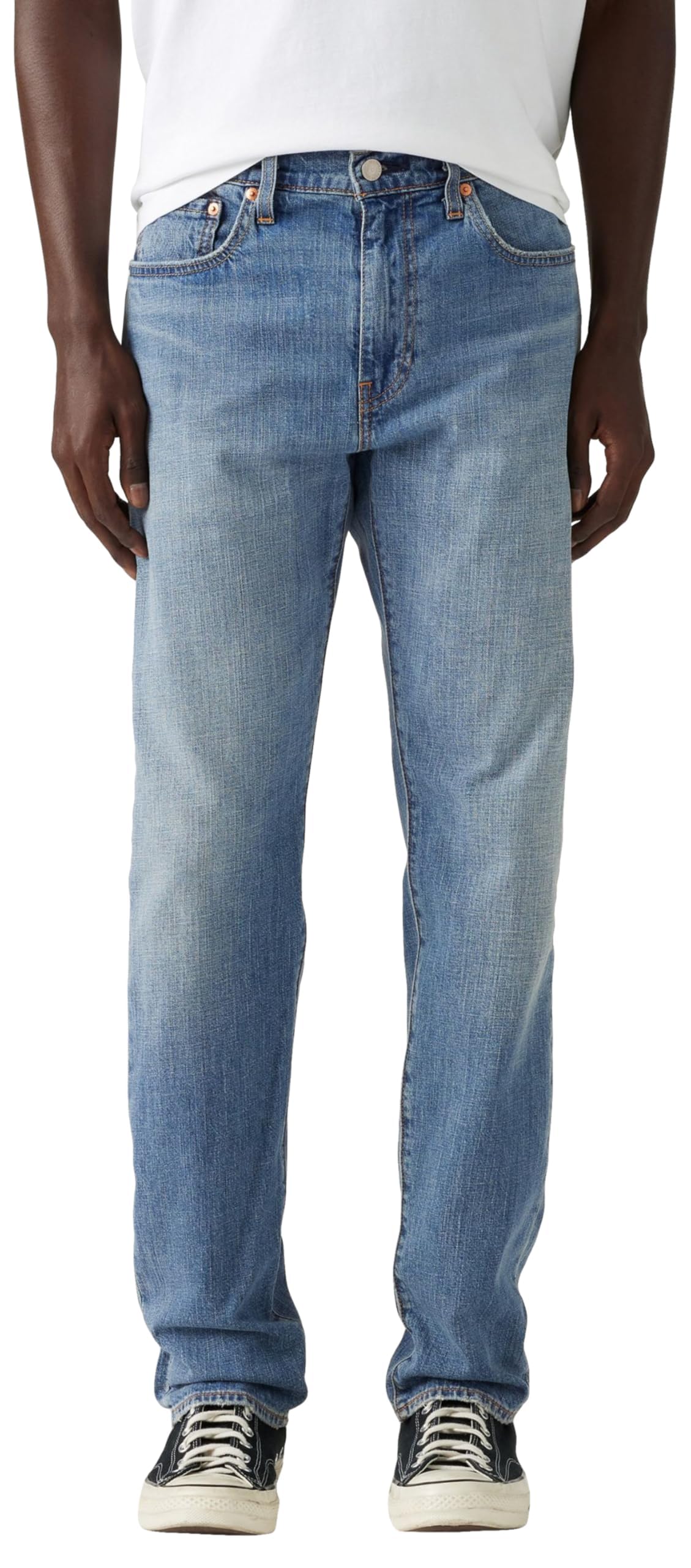 Levi's Men's 502 Taper Jeans, The New Blue LTWT, 38W / 34L