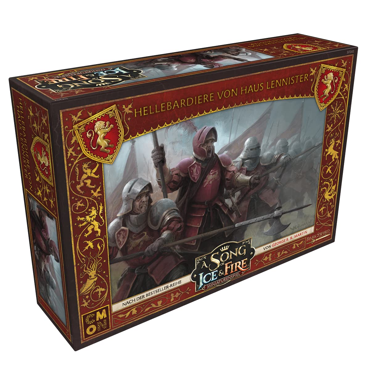 CMON, A Song of Ice & Fire, Hallebardiere von Haus Lannister, Expansion, Tabletop, 2 Players, Ages 14+, 45+ Minutes, German