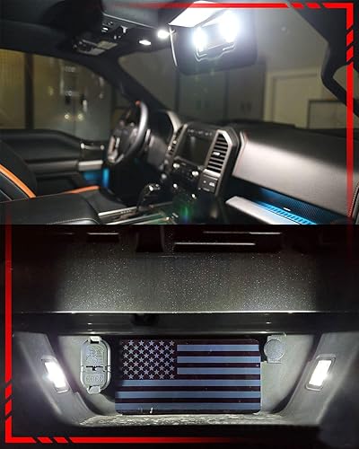 Miniatura 5 de Repuesto de luz interior LED para Mazda CX-5 CX5 2013 2014 2015 2016 2017 2018 2019 2020 2021 2022, kit de bombillas blancas superbrillantes de 6000
