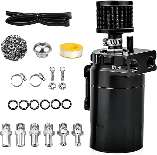 21*10,5*10,5cm Réservoir en aluminium universel pour voiture Récupérateur