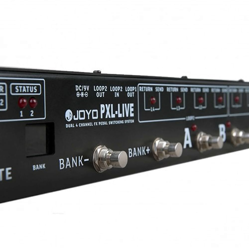 JOYO PXL-LIVE 8 Effect Pedal Loop Switching System with Amp