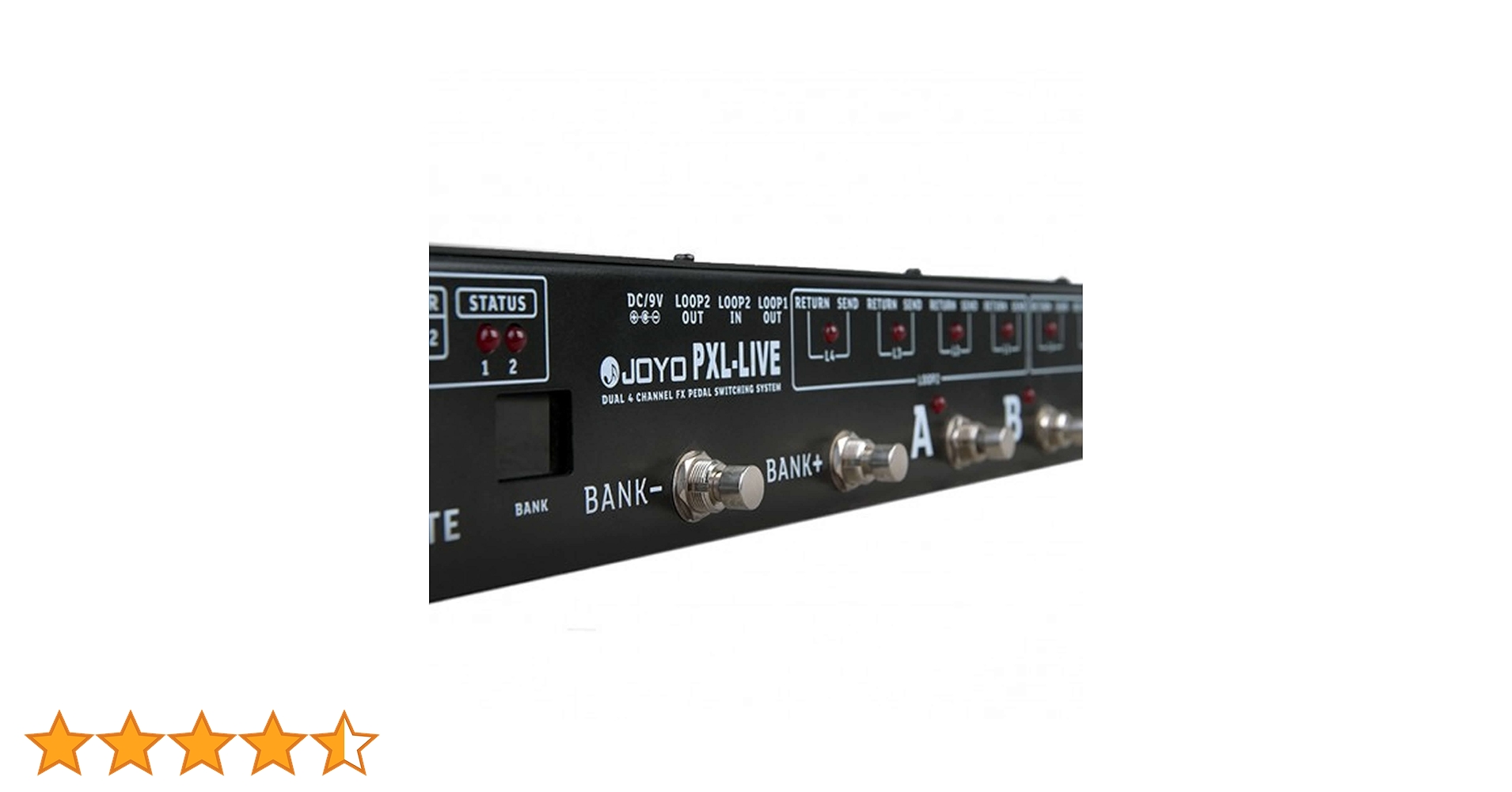 Pedal guitarra looper de efeitos MIDI Joyo - PXL Live