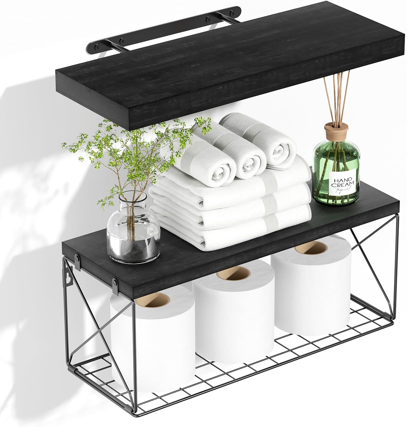 Sculptures Métal FJSPERM Lot 3 Sculptures Murales Métal Doré - Déco Mur Moderne 45x30cm - Pour Salon, Chambre, Cuisine Lot 3 Sculptures Murales Salon