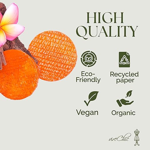 Miniatura 10 de Handmade Button Earrings -Made with Natural Fibers - Eco-friendly Sustainable Handcrafted Jewelry -Exclusive Brazilian Design - Black