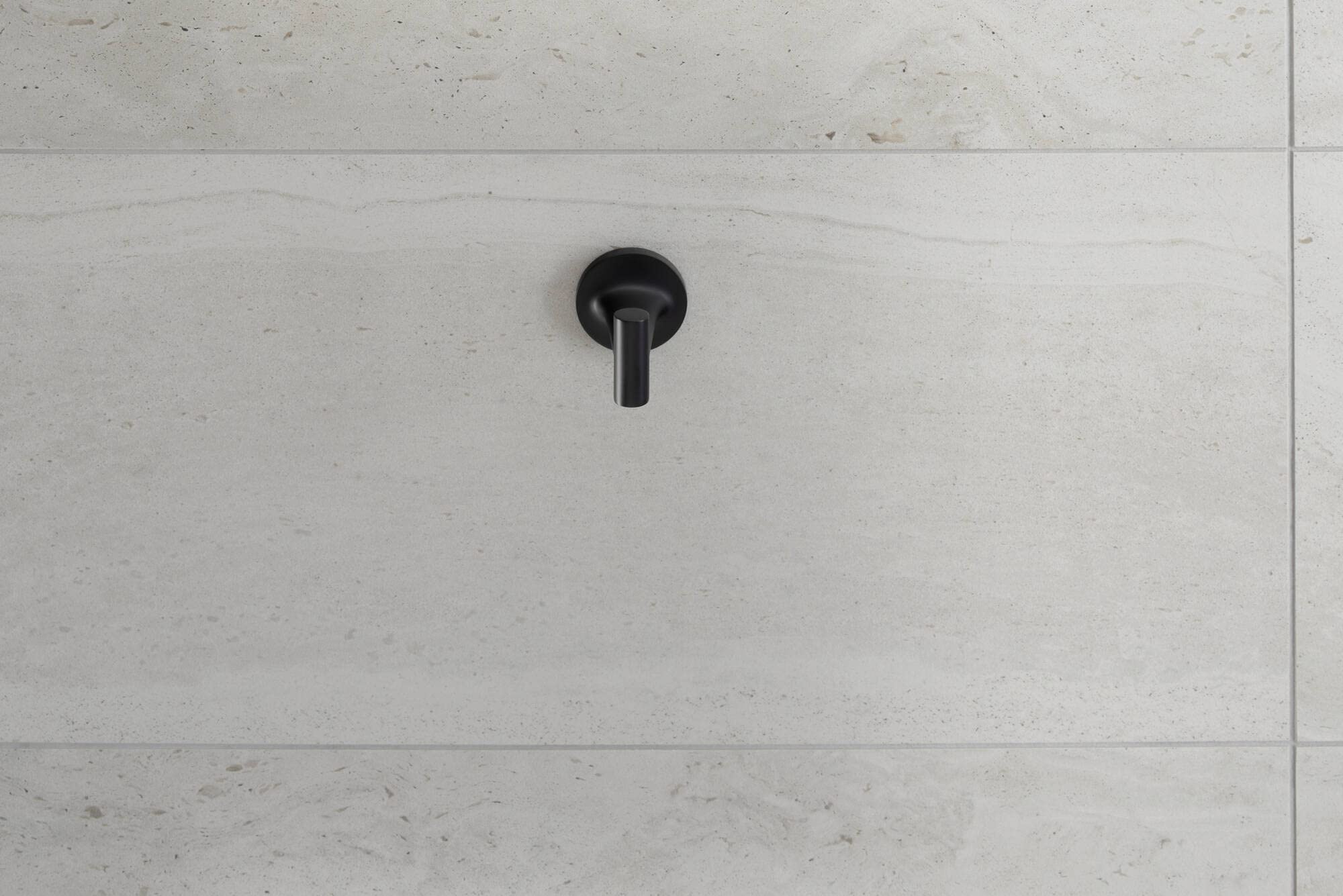 Duravit Starck T wieszak na ręczniki 009929, Kolor: Czarny matowy - 0099294600