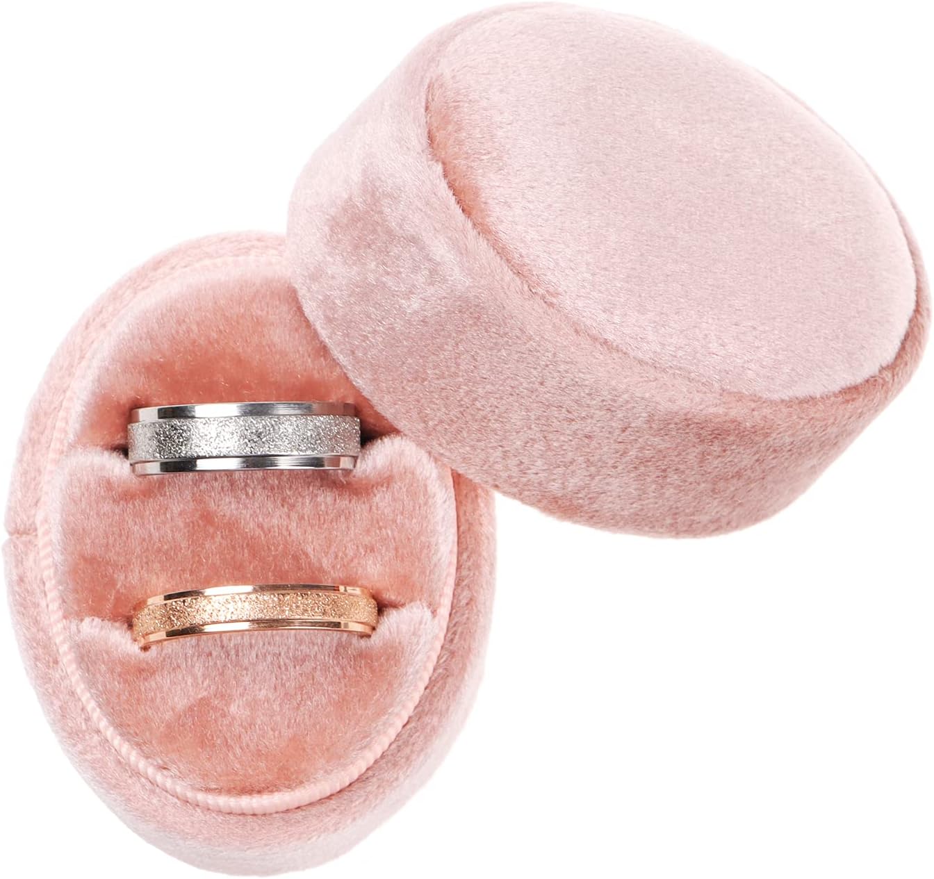 oval velvet ring box