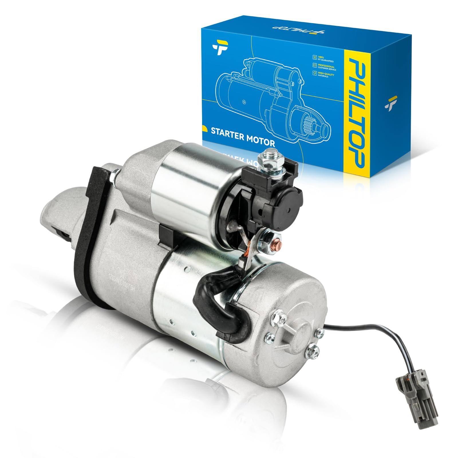 PHILTOP New 17934N Starter Compatible with 2008-2013 G37, 2014-2023 Q50