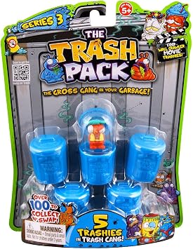 Trash Pack Series 3-5 Trashies Blister Pack