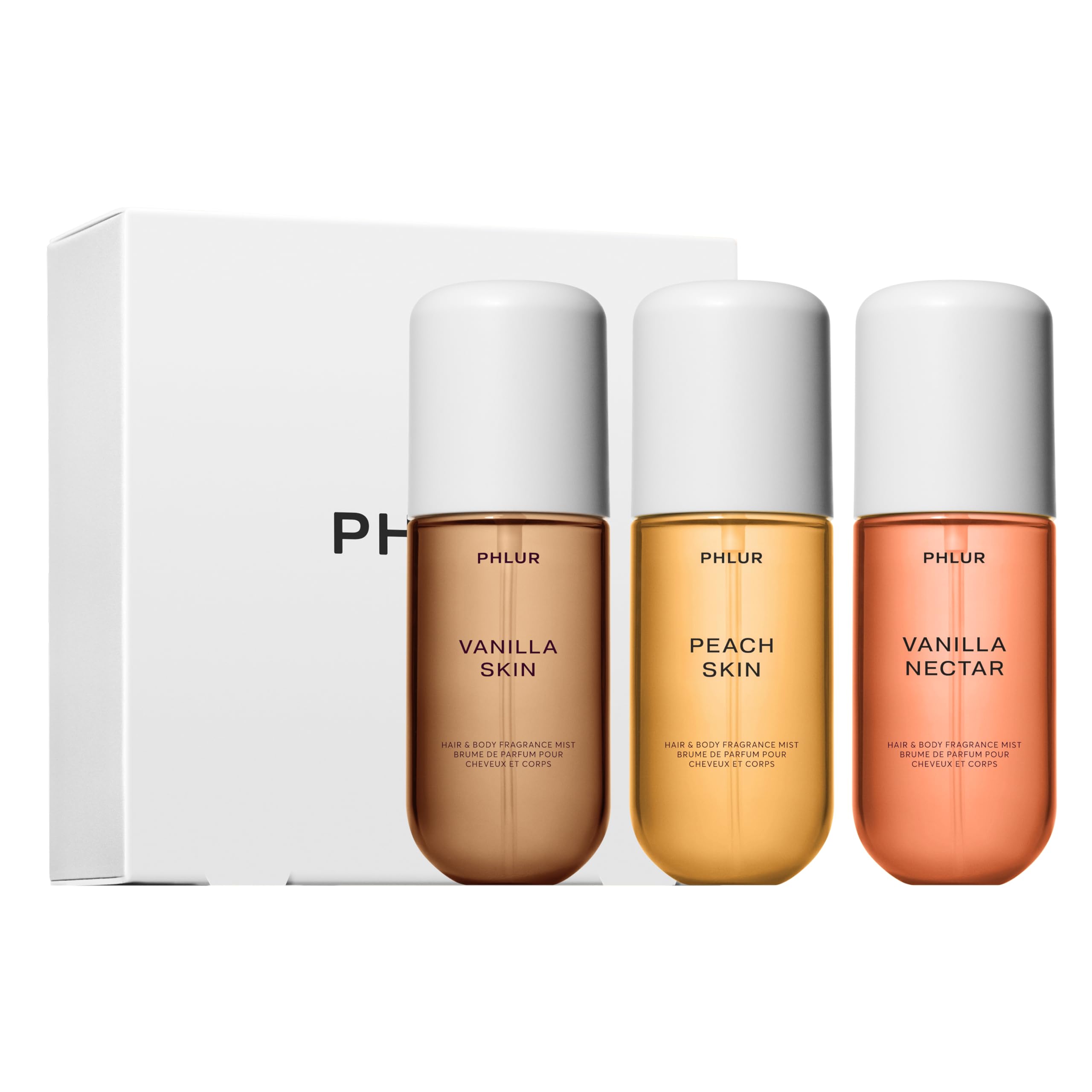 PHLUR Body Mist - Vanilla Peach Trio