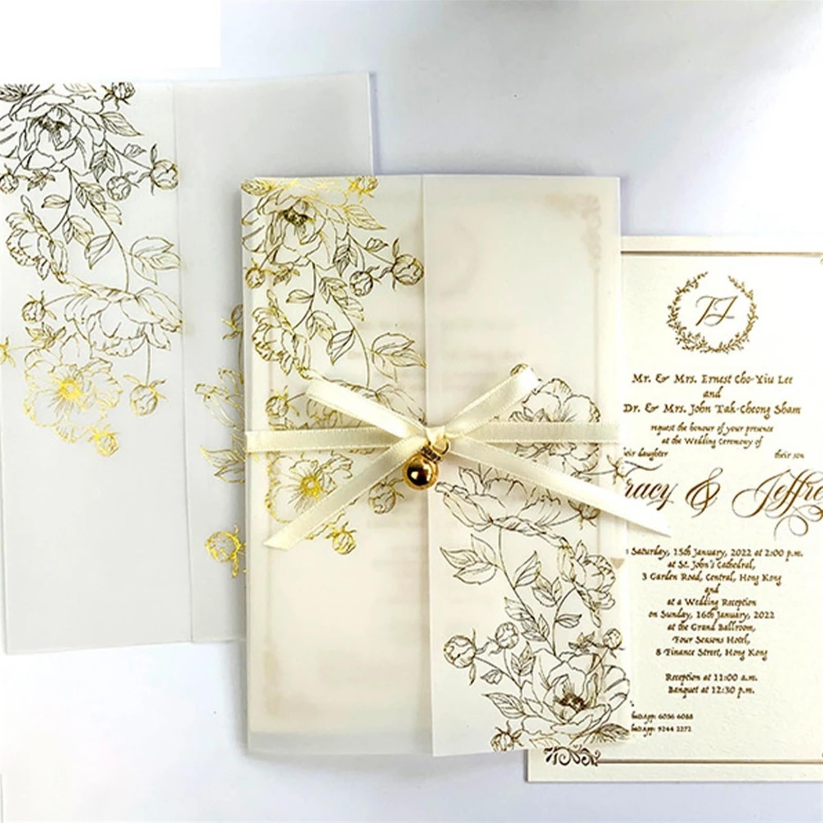 Einladungskarten Hochzeit 50 Stück Einladungen zur Hochzeit, Verlobung, Abschluss, Geburtstag, Grußkarte, Partyzubehör, Geschäft(Rose Gold)