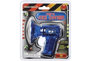 Toysmith Tech Gear Mini Multi Voice Changer: Amplify Your Voice with Fun Effects