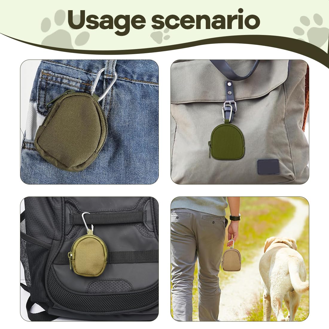 2 Pezzi Sacchetti Portatili Per Animali Domestici In Piccola Borsa Per Dolcetti Borsa Da Passeggio Portatile Borsa Per Cani A Mani Libere
