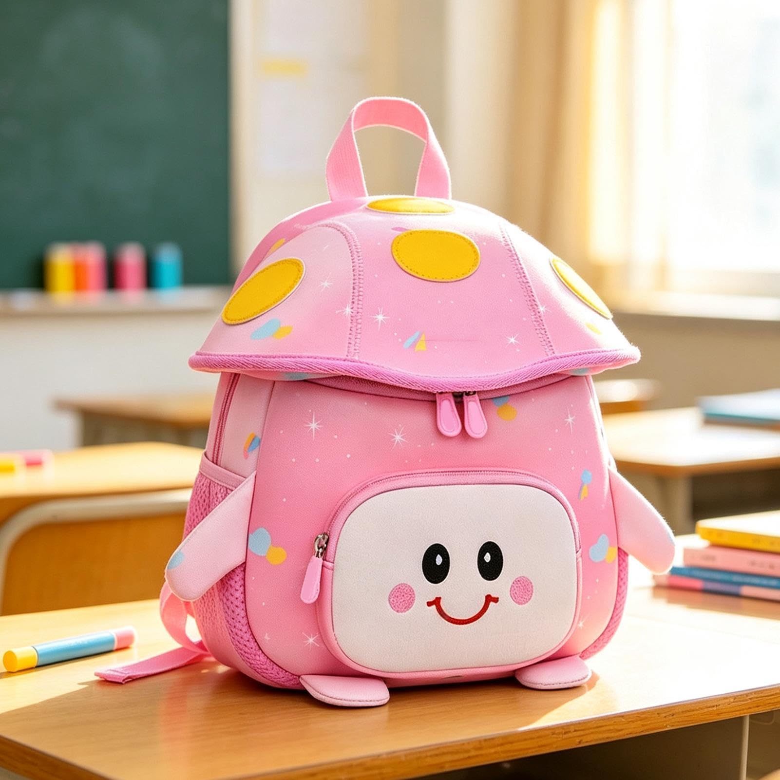 Plecak Grzybek Dla Dzieci Urocza mini torba w kształcie grzyba wodoodporna
